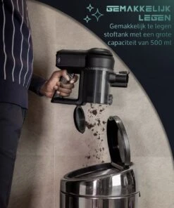JAP Cyclone C3 - 4in1 Steelstofzuiger - Met Dweilfunctie - Anti-allergie - Snoerloos - Stofzuiger Zonder Zak - Verwisselbare Accu -Leifheit Store 1000x1200 2