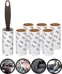 Merkloos Decopatent® Kleefroller - Pluizenroller - Incl. 6 Navullingen 8 Merkloos Decopatent® Kleefroller - Pluizenroller - Incl. 6 Navullingen -Leifheit Store 1001x1200 5