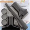 Scanpart Kleine Stofzuiger Opzetstukken Universeel - 32 En 35 Mm - Geschikt Voor AEG Bosch Electrolux Miele Moulinex Nilfisk Panasonic Philips Rowenta Siemens - 3 Stuks