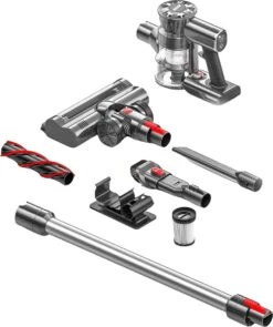 Steelstofzuiger Draadloos 200Watt Met 4 Verschillende Opzetstukken (draadloze Stofzuiger) Zedar S600 -Leifheit Store 1005x1200 2