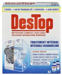 Destop Wasmachine Reiniger Integrale Behandeling 2 X 250 Ml