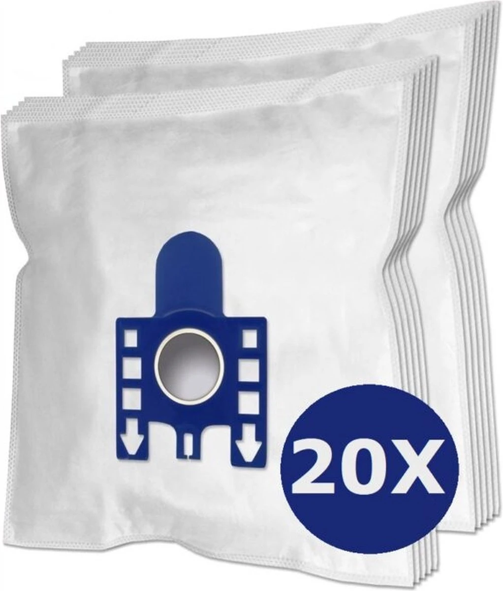 Zedar Stofzuigerzakken 20x Geschikt Voor Miele Type GN, Classic C1 Complete C2/C3 - Inclusief 1 Filter 2 Zedar Stofzuigerzakken 20x Geschikt Voor Miele Type GN, Classic C1 Complete C2/C3 - Inclusief 1 Filter - Afbeelding 2