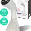 Ziggy Kledingstomer En Reiniger Voor Thuis En Op Reis - Stoomreiniger Voor Kleding/Textiel/Stoffen - Kleine Hand Stomer - Stoom Apparaat - Steamer - 280 ML - Wit