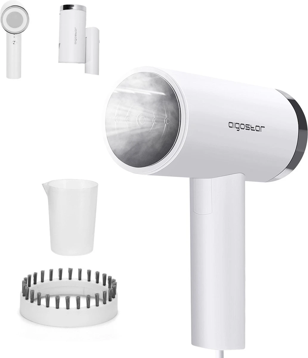 Aigostar Tiny 31RSM - Kledingstomer - Handstomer - 1200W - Wit 1 Aigostar Tiny 31RSM - Kledingstomer - Handstomer - 1200W - Wit