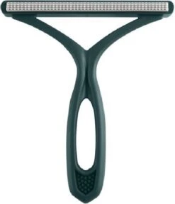 Merkloos Kledingborstel - Kledingontpluizer - Scheerapparaat - Kleding Depilator - Haarverwijderaar - Pluizenkam - Draagbaar - Handmatig - Kledingborstel - Haar Remover - Brush Tool - Dubbelzijdig Ontharing - Geweven Jas - Trui - Kleur Groen