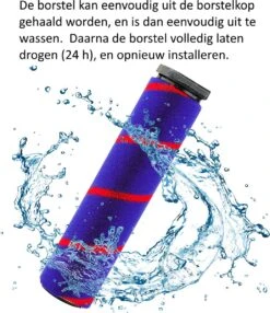 Zuigmond Met Zachte Roller Voor Dyson V7 / V8 / V10 / V11 En V15 Series Steelstofzuigers – Met LED Licht -Leifheit Store 1036x1200 8