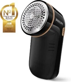 BORZMARKT - Philips Ontpiller - Pluizenverwijderaar Voor Kleding - Zwart En Goud (GC026/80) -Leifheit Store 1038x1200 2