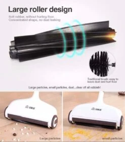 Merkloos Veegmachine- Kruimeldief- Snoerloos Met Steel- Zonder Zak- Dweil - Vloer Stofzuigen En Dweilen 11 Merkloos Veegmachine- Kruimeldief- Snoerloos Met Steel- Zonder Zak- Dweil - Vloer Stofzuigen En Dweilen -Leifheit Store 1053x1200 2