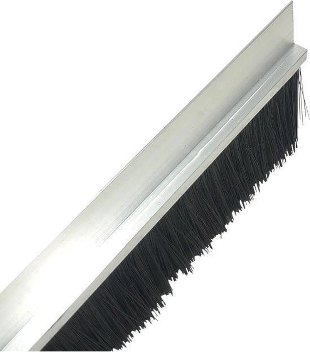 Deurborstel - Stripborstel - 90 Cm Aluminium H-profiel - Woonaccessoires - Deurstrip 6 Deurborstel - Stripborstel - 90 Cm Aluminium H-profiel - Woonaccessoires - Deurstrip - Afbeelding 6