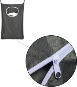 Merkloos Wasmand Hangend - 2 Stuks - Zwart - 120 Liter - Hangende Opvouwbare Waszak -Leifheit Store 1067x1200 1