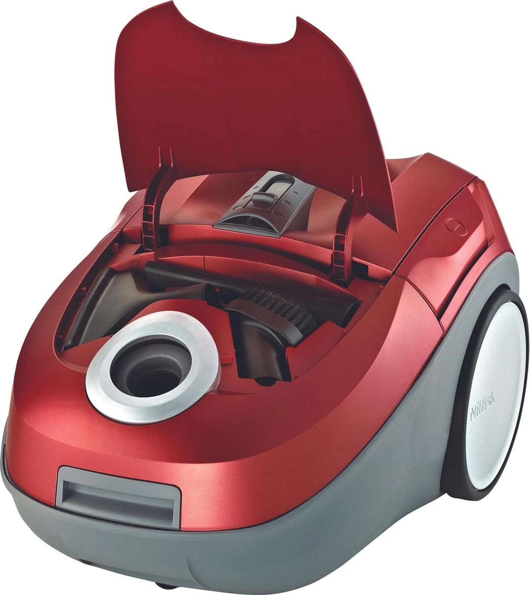 Nilfisk Bravo - Stofzuiger Met Zak - 10.5 Meter Actieradius - Parketborstel - Regelbare Zuigkracht 5 Nilfisk Bravo - Stofzuiger Met Zak - 10.5 Meter Actieradius - Parketborstel - Regelbare Zuigkracht - Afbeelding 5