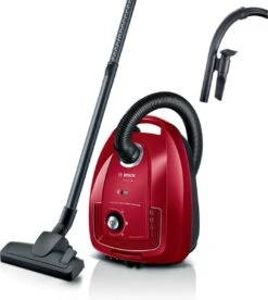 Bosch BGB38RD2 Serie 4 - Stofzuiger Met Zak - Rood