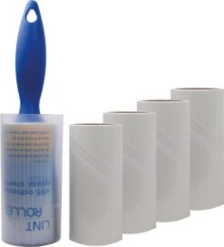 LaundrySpecialist Kledingroller - Incl. 4 Navullingen - Pluizenroller Met Ergonomische Handgreep