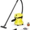 Nat- En Droogzuiger KARCHER WD 2 Plus V-15/4/18 C - Polypropyleen Tank 15 L - 1000W (Blowerfunctie)