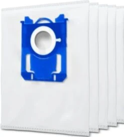5x Stofzuigerzakken Voor Philips S-Bag 3-D Vervanging Synthetisch Stofzakken Classic Long Performance Stofzuigzakken, Fc8021/03, Fc8021/05, Performer Compact Zakken, Performer Active, Powerlife - AEG Gr201s, Gr201sm, Vx6 X Force - PH86