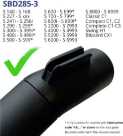 Scanpart Stofzuigermond 35 Mm - Miele Alternatief Speciaal Geschikt Voor Classic Compact Complete - C1 C2 C3 S2 S4 S5 S6 S8 - SBD285-3 - Voor Harde En Zachte Vloeren 14 Scanpart Stofzuigermond 35 Mm - Miele Alternatief Speciaal Geschikt Voor Classic Compact Complete - C1 C2 C3 S2 S4 S5 S6 S8 - SBD285-3 - Voor Harde En Zachte Vloeren -Leifheit Store 1091x1200 9