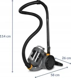 Zeegma Base Jet - Zakloze Stofzuiger - 4000 W - Turbo Borstel - SET 6in1 -Leifheit Store 1097x1200 1