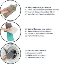 Cleanrite Spraymop Vloerwisser - 360 Graden - Inclusief Microvezeldoek -Leifheit Store 1106x1200 1