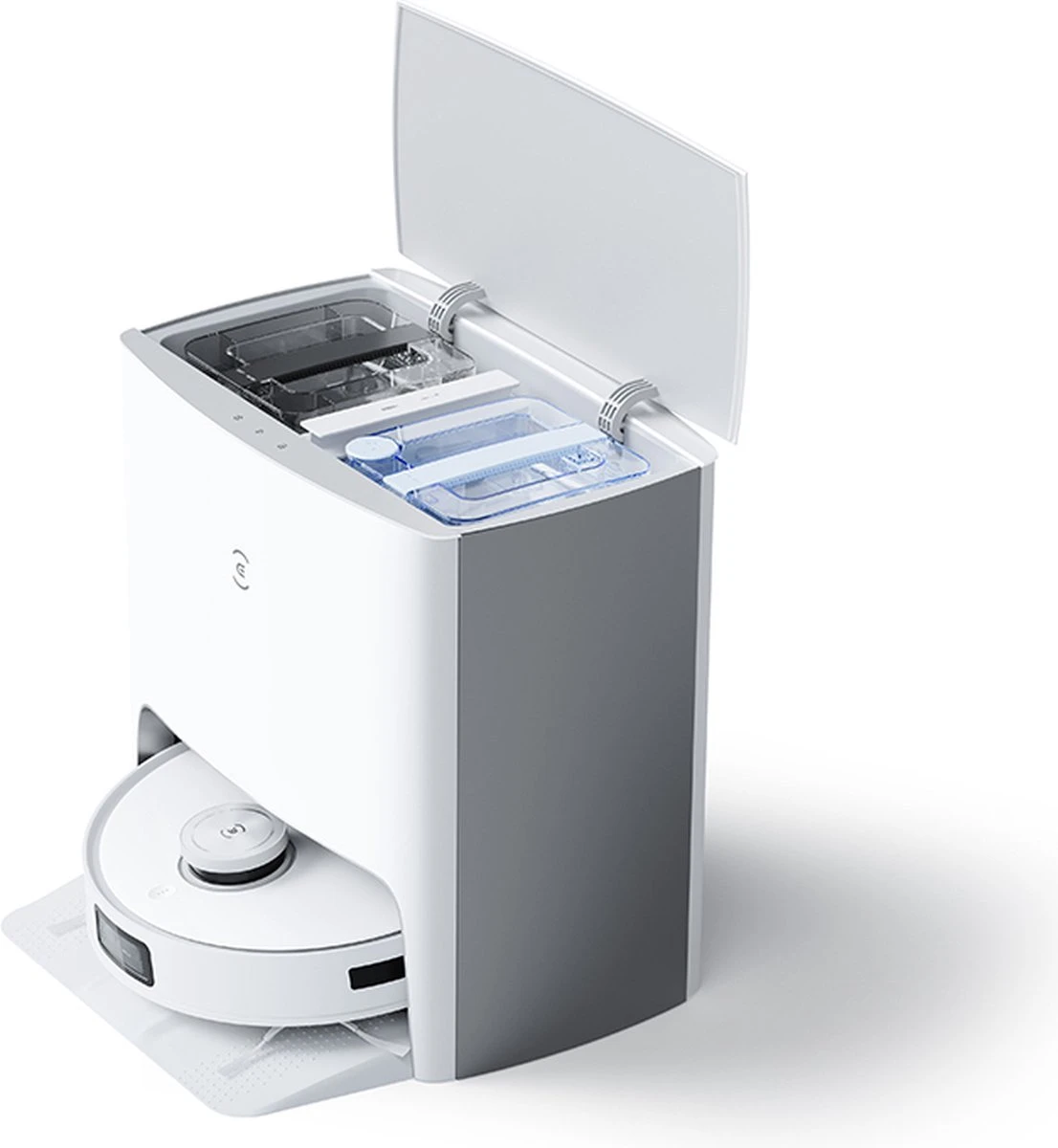 Ecovacs Deebot T10 TURBO - Robotstofzuiger - Wit - Inclusief Actief Dweilsysteem 6 Ecovacs Deebot T10 TURBO - Robotstofzuiger - Wit - Inclusief Actief Dweilsysteem - Afbeelding 6