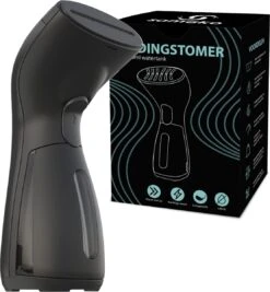 Luxe Kledingstomer - Handstomer - Handstoomreiniger - Stoomstrijkijzer - Stomer Kleding - Voor Op Reis - Zwart