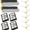 XL Reserve Onderdelen Geschikt Voor Irobot Roomba 800/900 Serie - HEPA Filter / Borstel / Zijborstel Set - 10 Delig