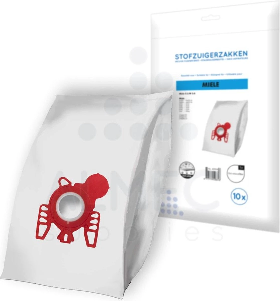Miele F/J/M Filterplus 3-D - Stofzuigerzakken - 10 Stuks 2 Miele F/J/M Filterplus 3-D - Stofzuigerzakken - 10 Stuks - Afbeelding 2