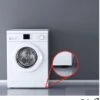 Merkloos Trillingsdempers Wasmachine – Set Van 4 Stuks – Zwart - Voetjes Wasmachine & Droger - Wasmachine Demper – Anti Trillings / Vibratie Dempers Pads – Antislip Rubber – Trillingsmat – Antislipmat - Extra Dik - Schokdempers Wasmachine