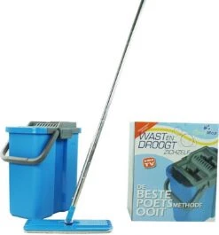 Handy Mop - Dweilsysteem - Vloerwisser - Emmer Met Wringer - Blauw 11 Handy Mop - Dweilsysteem - Vloerwisser - Emmer Met Wringer - Blauw -Leifheit Store 1119x1200