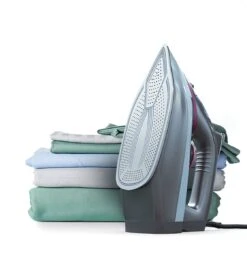 Tesla IR400GP - Droog- & Stoomstrijkijzer - Keramische Zoolplaat - 3100W - Grijs / Paars -Leifheit Store 1119x1200 6