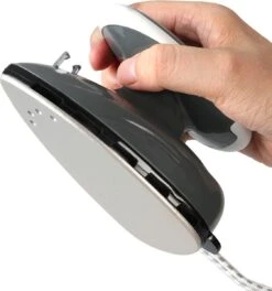 Jago - Mini Strijkijzer - Reisstrijkijzer - Stoomstrijkijzer - Droog En Stoom Strijken - Strijkijzer Met Stoomgenerator - Grijs -Leifheit Store 1124x1200 5