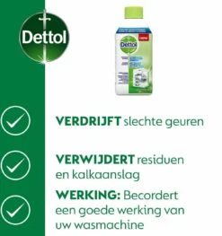 Dettol Wasmachine Reiniger Hygiëne - 250ml X 6 - Voordeelverpakking -Leifheit Store 1128x1200 6