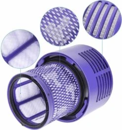 4x HEPA Filter Voor Dyson V10 Sv12 Stofzuiger Total Clean, Parquet, Motorhead, Animal Wasbaar Steelstofzuiger DY-969082-01 -Leifheit Store 1129x1200 8