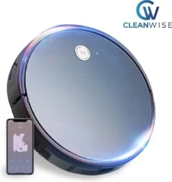 CleanWise - D5 Pro - Robotstofzuiger Met Dweilfunctie - Dweilrobot - Robot Stofzuiger - Stofzuiger Robot - Robotstofzuiger Met Laadstation