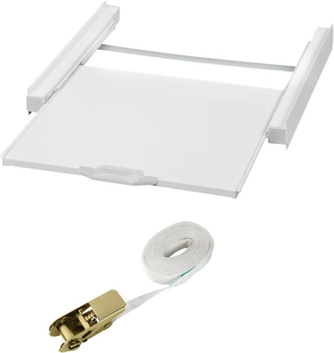 Xavax Uittrekbaar Werkblad Tussen Was- En Droogmachine 5 Xavax Uittrekbaar Werkblad Tussen Was- En Droogmachine - Afbeelding 5