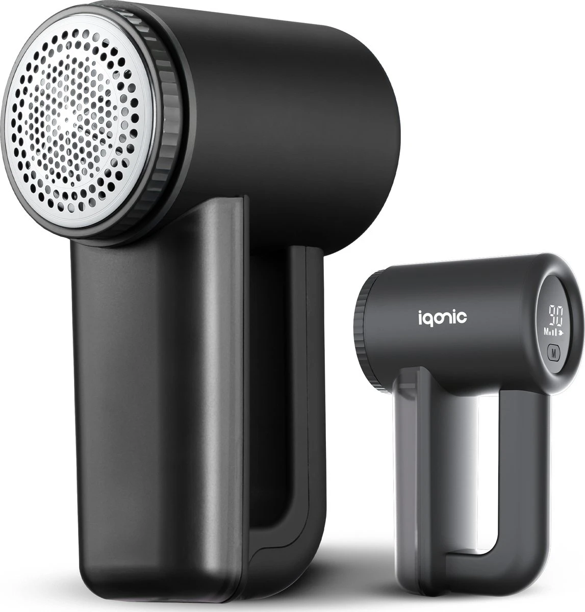 Iqonic Elektrische Pluizenverwijderaar - Oplaadbaar - Ontpluizer - Pluizentondeuse - Zwart 1 Iqonic Elektrische Pluizenverwijderaar - Oplaadbaar - Ontpluizer - Pluizentondeuse - Zwart