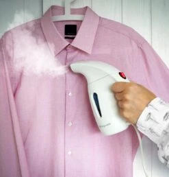 LifeGoods Kledingstomer - Handstomer Voor Kleding/Textiel/Stof - 180ML Tank - Wit -Leifheit Store 1148x1200 7