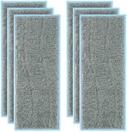 6x Dweil Pads Voor IRobot Braava Jet M6 Voor Nat Dweilen M6134 Luxe Dweilpads Dweilrobot - Microfiber Microvezel Dweil Doekjes Pads Set - Dweildoeken Nat Dweilen