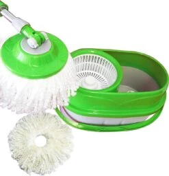 BensonClean Spin Mop - Inclusief Emmer -Leifheit Store 1156x1200