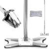 Merkloos High-Quality Dweil Met Wringer - Verstelbaar En 360 Graden Draaibaar – Dweilsysteem Incl. 2 Microvezel Doeken