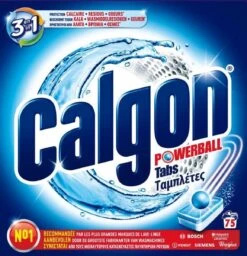 Calgon 3 In 1 Powerball Wasmachine Reiniger En Anti Kalk - 75 Tabletten