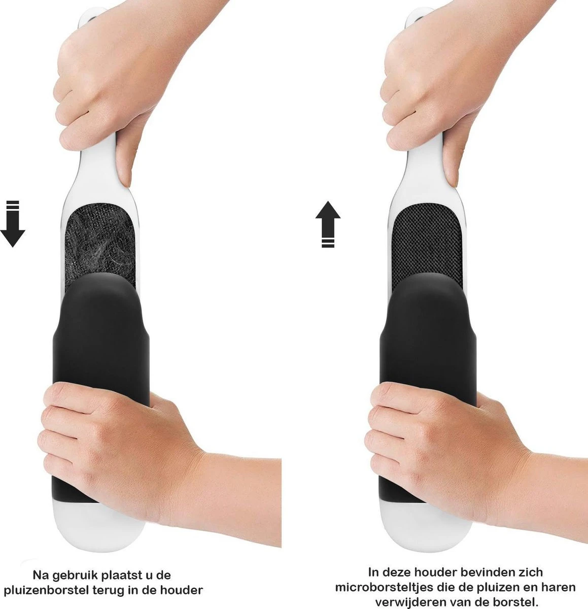 Huisdierhaar - Hondenharen & Kattenharen Kledingborstel Set Voor Het Verwijderen Van Haren, Kledingroller Pluizenborstel Pluizen Verwijderaar Honden Katten 5 Huisdierhaar - Hondenharen & Kattenharen Kledingborstel Set Voor Het Verwijderen Van Haren, Kledingroller Pluizenborstel Pluizen Verwijderaar Honden Katten - Afbeelding 5