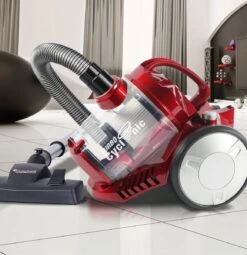 TurboTronic CV07 Stofzuiger Zonder Zak - Zwart/Rood -Leifheit Store 1161x1200 4