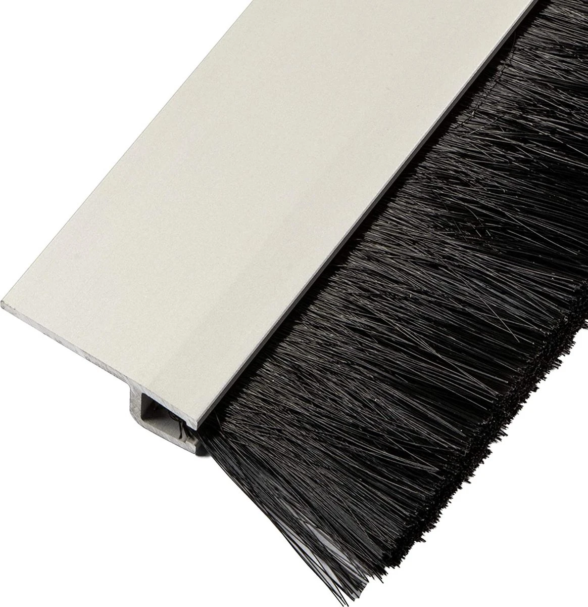 Deurborstel - Stripborstel - 90 Cm Aluminium H-profiel - Woonaccessoires - Deurstrip 2 Deurborstel - Stripborstel - 90 Cm Aluminium H-profiel - Woonaccessoires - Deurstrip - Afbeelding 2