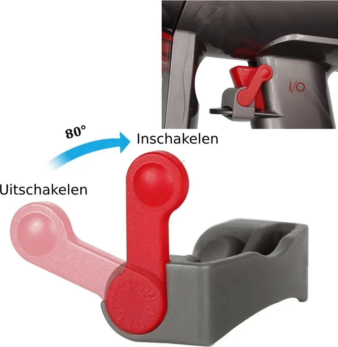 Trigger Lock Dyson Aan Uit Knop V15 / V11 / V10 / V8 / V7 / V6 - Schakelaar Vergrendeling - Handige Accessoires En Onderdelen Steelstofzuiger - Handgreep Clip - Vergrendeling Switch Button Trigger 2 Trigger Lock Dyson Aan Uit Knop V15 / V11 / V10 / V8 / V7 / V6 - Schakelaar Vergrendeling - Handige Accessoires En Onderdelen Steelstofzuiger - Handgreep Clip - Vergrendeling Switch Button Trigger - Afbeelding 2