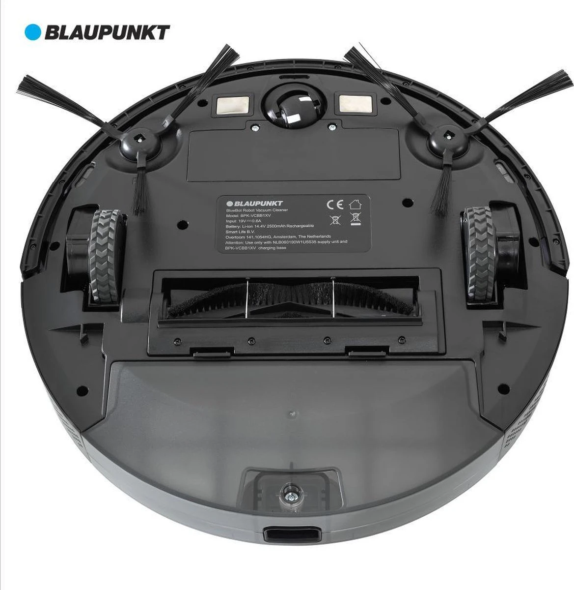 Blaupunkt Bluebot XVAC – Robotstofzuiger Met Laadstation - Optie Tot Dweilfunctie – Slimme Gyro Navigatie 7 Blaupunkt Bluebot XVAC – Robotstofzuiger Met Laadstation - Optie Tot Dweilfunctie – Slimme Gyro Navigatie - Afbeelding 7