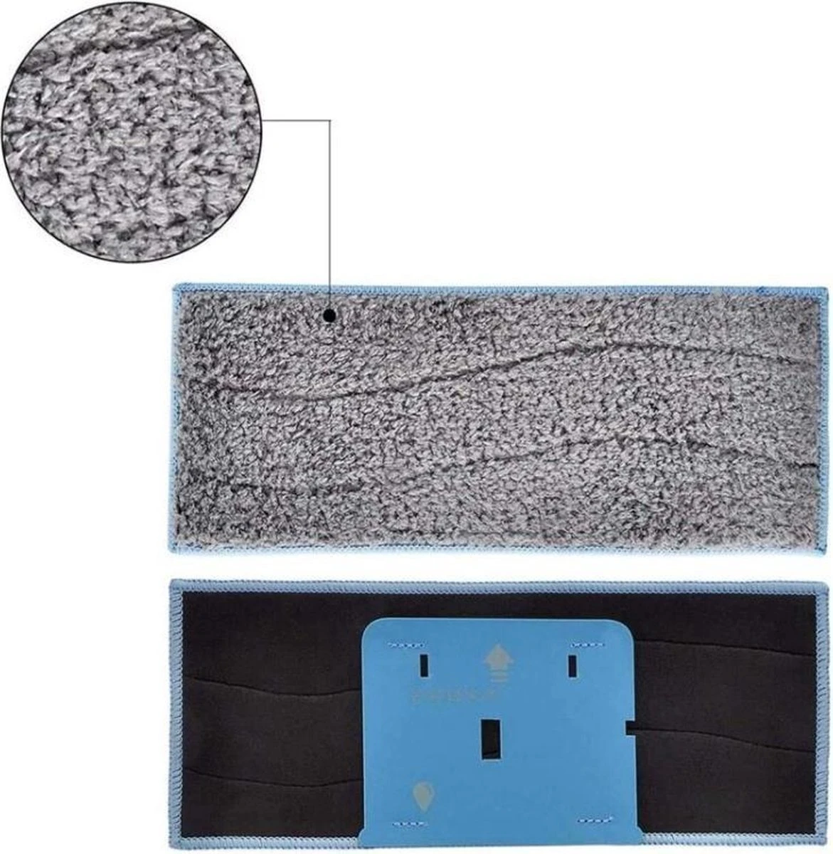 6x Dweil Pads Voor IRobot Braava Jet M6 Voor Nat Dweilen M6134 Luxe Dweilpads Dweilrobot - Microfiber Microvezel Dweil Doekjes Pads Set - Dweildoeken Nat Dweilen 3 6x Dweil Pads Voor IRobot Braava Jet M6 Voor Nat Dweilen M6134 Luxe Dweilpads Dweilrobot - Microfiber Microvezel Dweil Doekjes Pads Set - Dweildoeken Nat Dweilen - Afbeelding 3