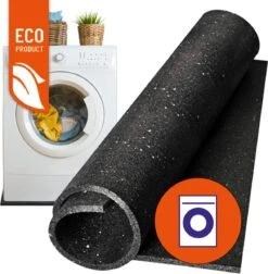 Anti Trillingsmat 60 X 60 CM - Geluidsdempende Mat Voor Wasmachines - Trillingsdemper - Trildemper - Trilmat