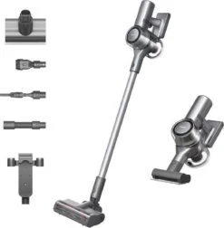 Dreame V11 SE Steelstofzuiger - Draadloos - Verticaal - Grijs 21 Dreame V11 SE Steelstofzuiger - Draadloos - Verticaal - Grijs -Leifheit Store 1175x1200 2