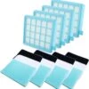 4x Vervangingsset Compatibel Met Philips PowerPro Compact En Active (16 Onderdelen) Motor En Uitblaasfilter EPA10 FC8058/01 - 432200493801
