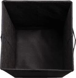 MDF Verstevigde Opvouwbare Wasmand 54 Liter 30x30x60 Cm - Zwart -Leifheit Store 1183x1200 1